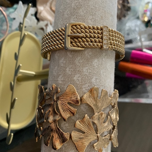 Gold tone vintage bracelet - Picture 4 of 5